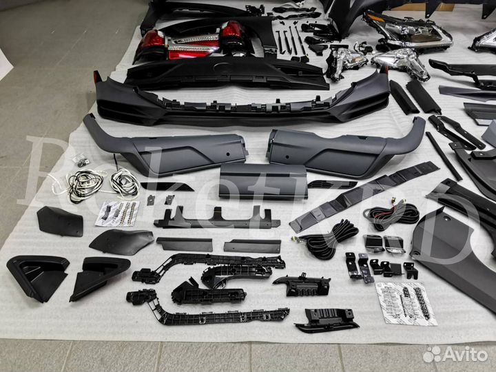 Рестайлинг Lexus LX 570 в 16-2020 г