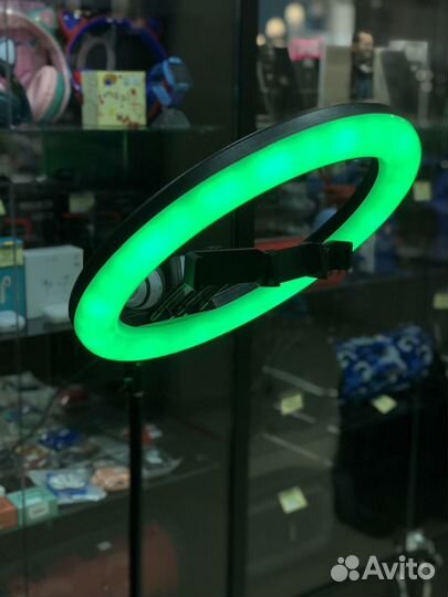 Кольцевая лампа RGB 36см MJ 36