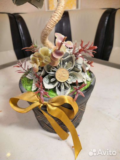 Топиарий, денежное дерево