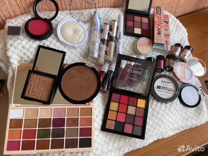 Набор косметики хайлайтер, палетка