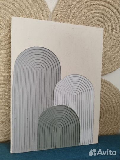 Интерьерная картина фактурная