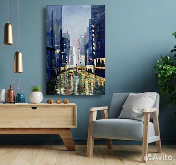 Картина маслом на холсте