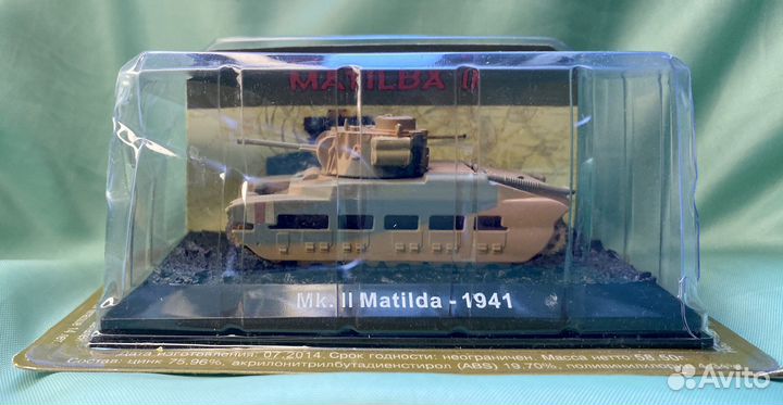 Модель matilda II