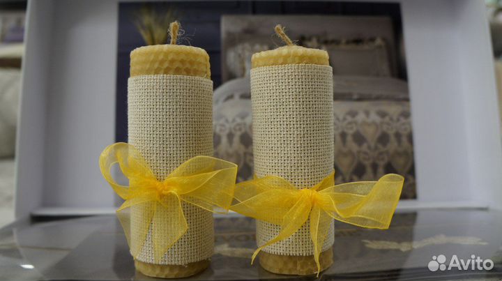Эко свечи ручной работы