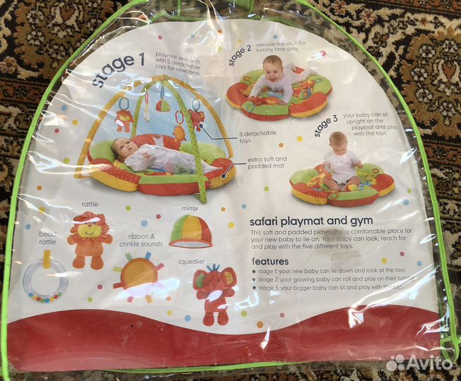 Развивающий коврик