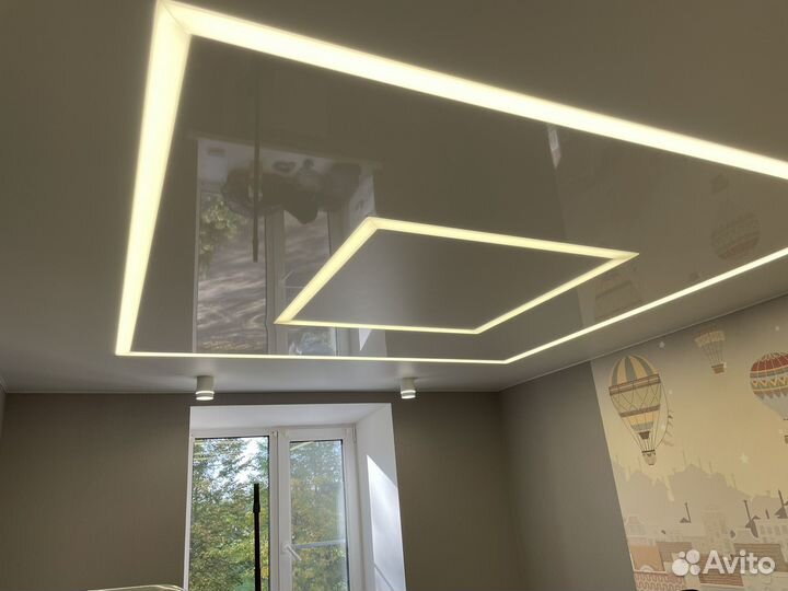 Натяжные потолки
