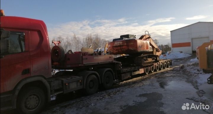 Услуги по перевозке негабаритных грузов тралом