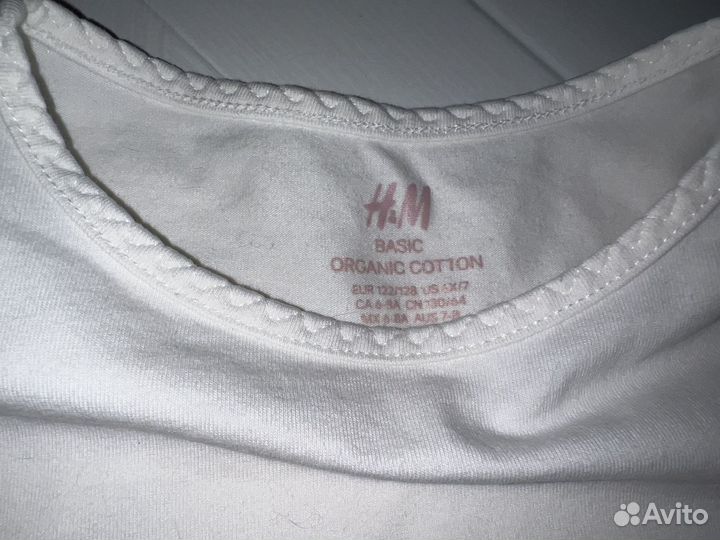 Пакетом Одежда для девочки 122-128 см. H&M, Disney