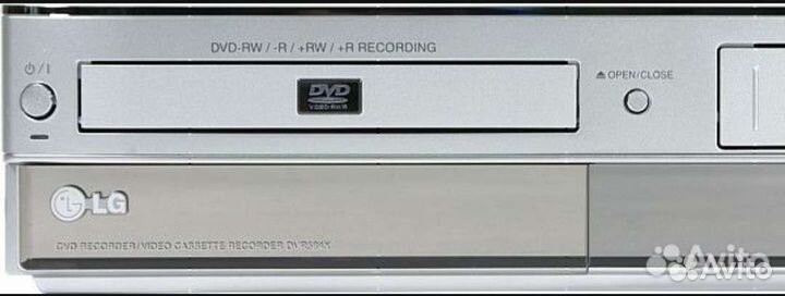 Комбо VHS/DVD-рекордер LG dvr584x