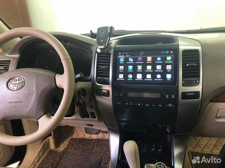 Штатная магнитола Toyota Land Cruiser Prado 120 (2