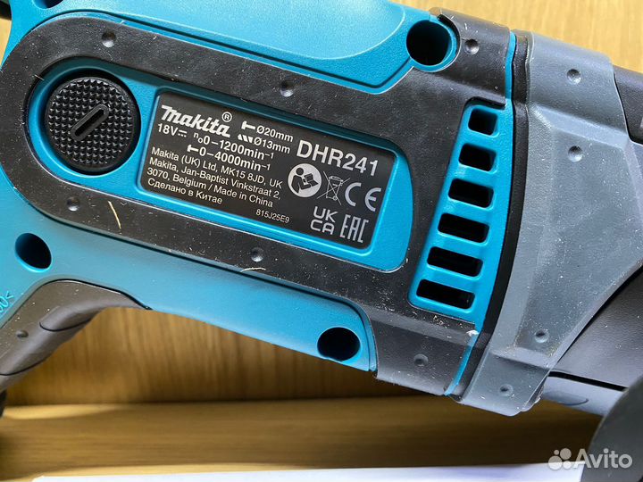 Аккумуляторный перфоратор Makita dhr241z