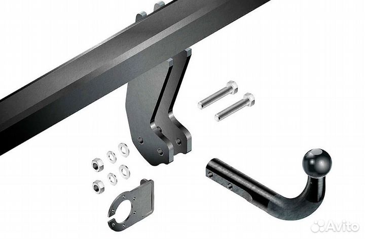 Фаркоп с оцинкованным шаром Nissan Qashqai 2007-2