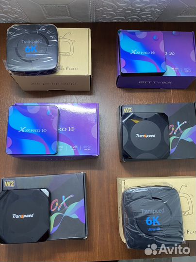 Смарт тв приставка Smart TV Box Transpeed