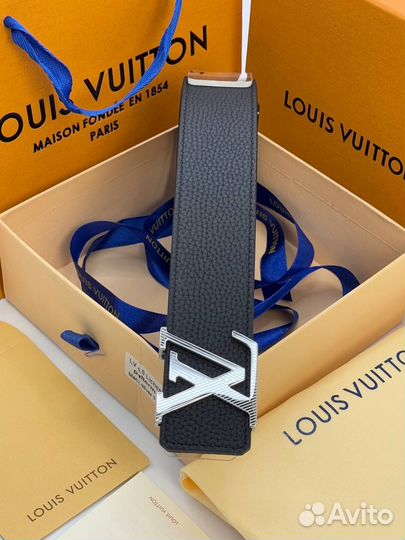 Ремень мужской кожаный Louis Vuitton