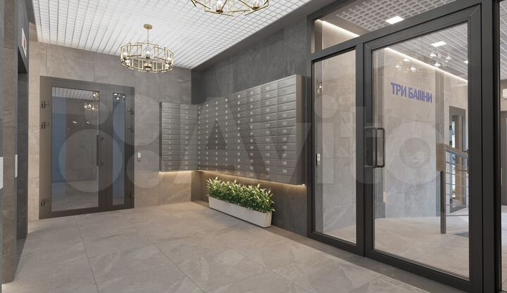 2-к. квартира, 60,4 м², 8/19 эт.