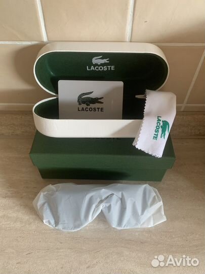Солнцезащитные очки мужские Lacoste(черные)