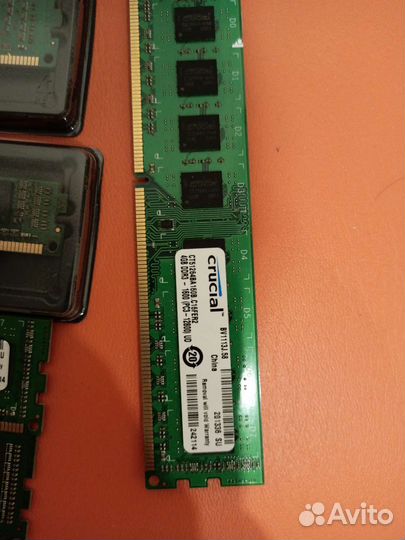 Оперативная память DDR3 4GB 1600 CL9