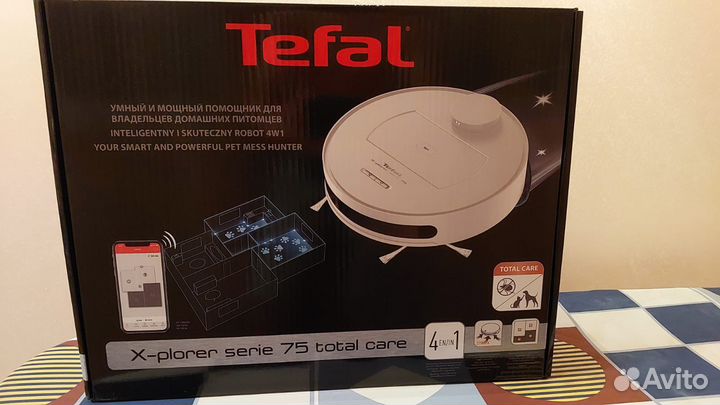 Робот-пылесос Tefal X-plorer Serie 75