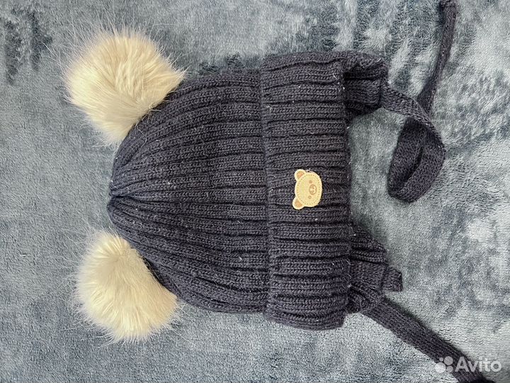 Шапка зимняя детская