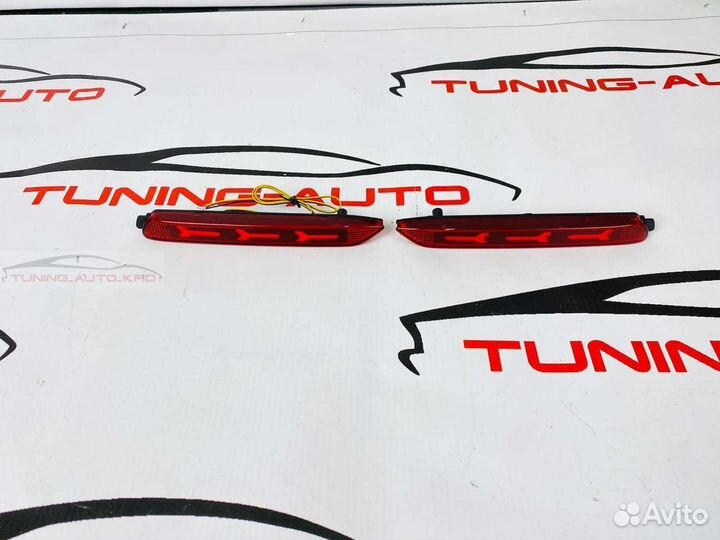 Катафоты в задний бампер Toyota Camry 50 S1195