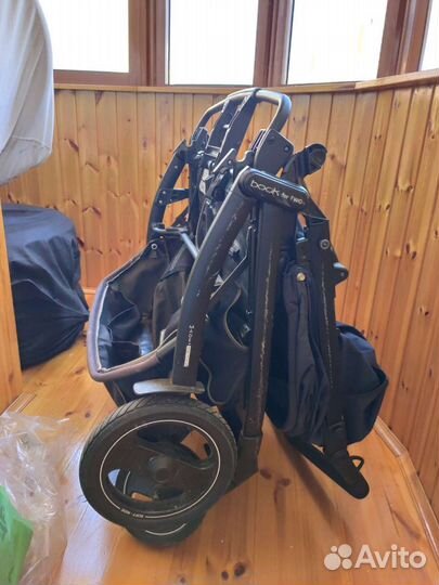 Коляска для двойни Peg Perego Book For Two Indigo