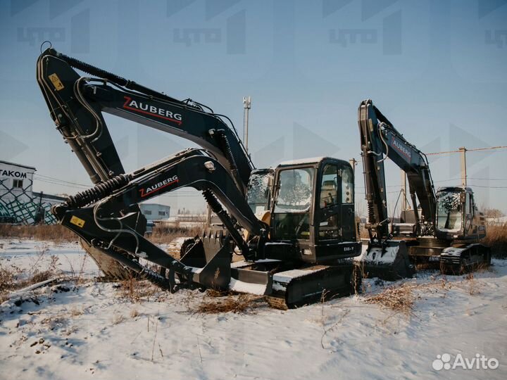 Мини-экскаватор Zauberg EX65-W, 2024