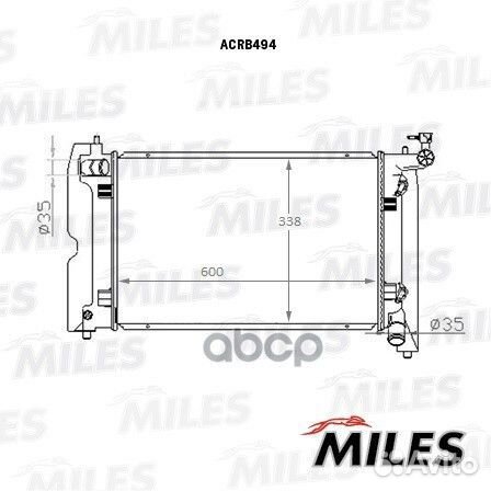 Радиатор toyota avensis 1.4-1.8 02- AT acrb494