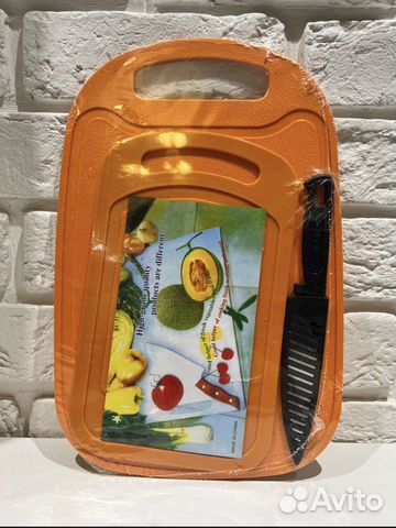 Набор досок 2шт нож в подарок