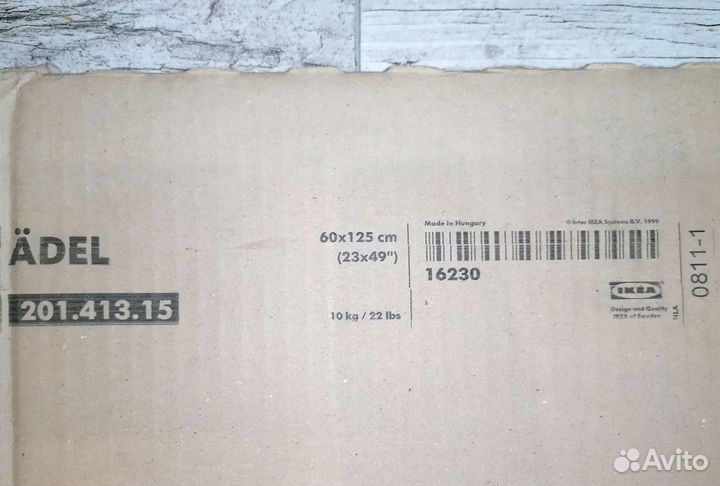 Фасады новые из массива бука 60х125см, IKEA Adel