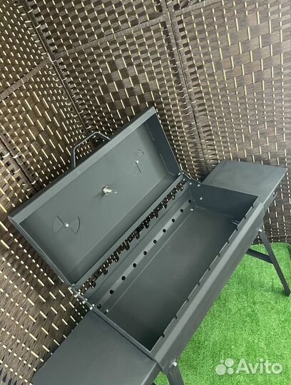 Мангал гриль коптильня