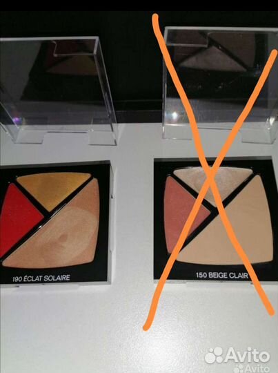 Палетки для скульптурирования лица Chanel