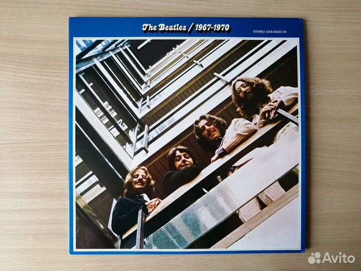 2LP Beatles 1967-1970 Japan 1973 Mint Blue Vinyl