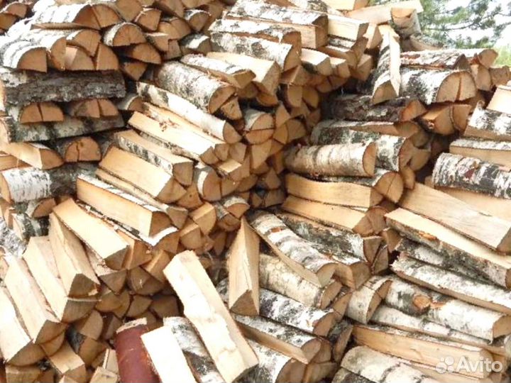 Колотые дрова с доставкой