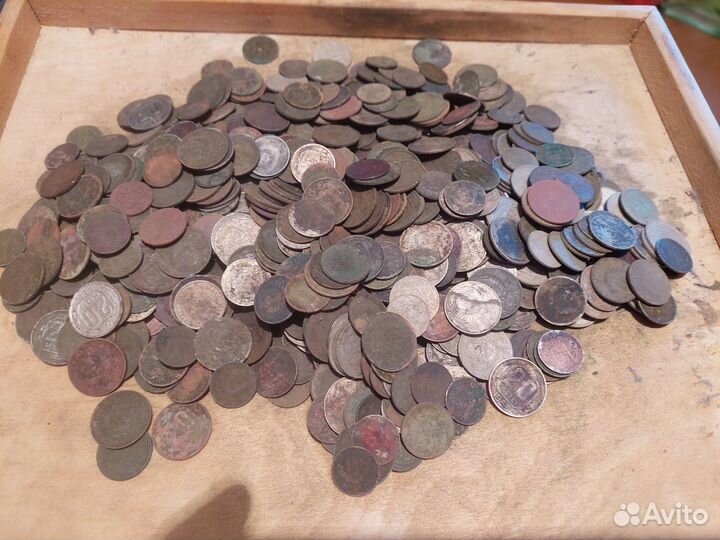 Монеты 1930-1957 никель 800 шт