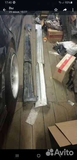 Пороги toyota crown GRS 184