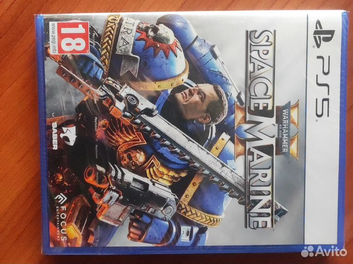 Диск Warhammer 40000 space marine 2 для ps5
