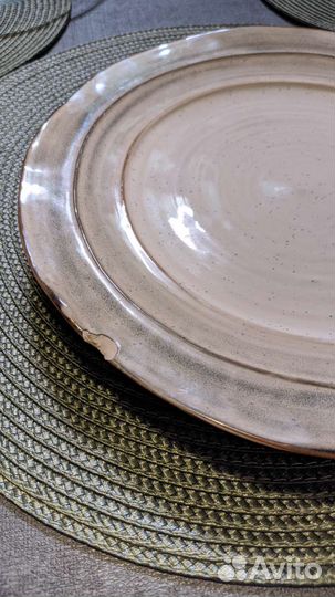 Тарелки керамика плоские оригинальные