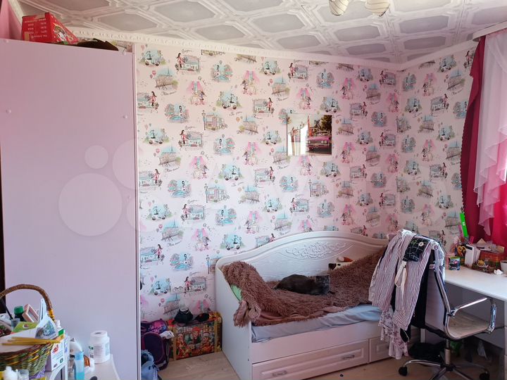 3-к. квартира, 58 м², 2/2 эт.