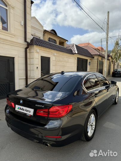 BMW 5 серия 2.0 AT, 2018, 175 000 км