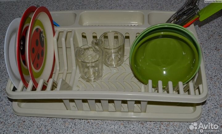 Сушилка для посуды с поддоном