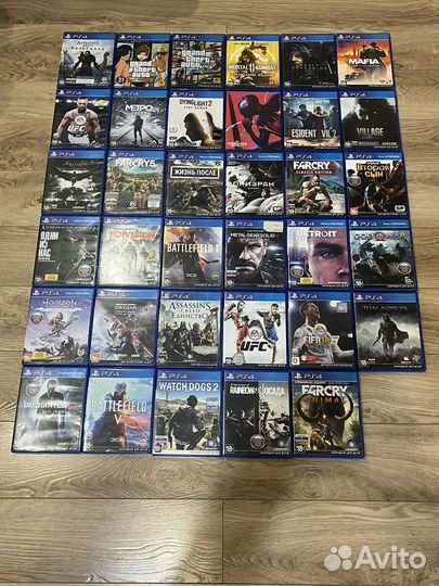 Диски на ps4