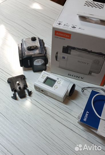 Экшен камера sony hdr-as300