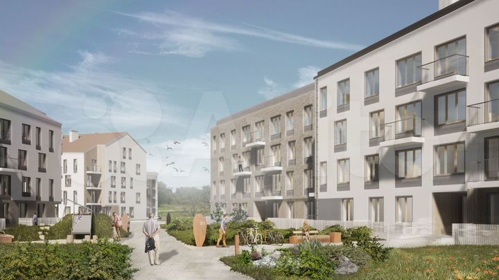 1-к. квартира, 41,7 м², 3/4 эт.