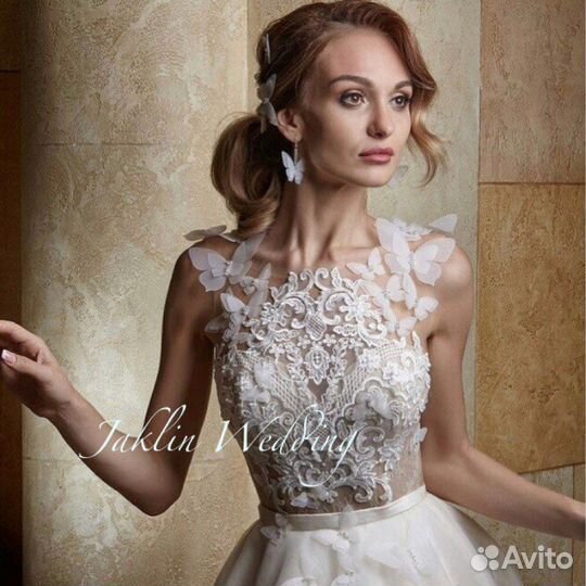 Необычное свадебное платье