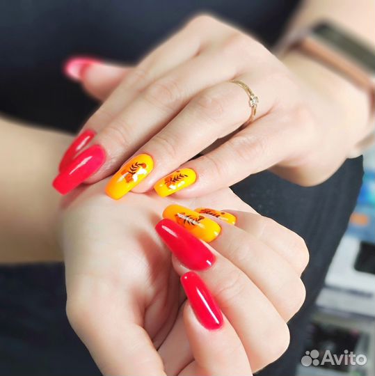 Маникюр гель-лак, наращивание, педикюр