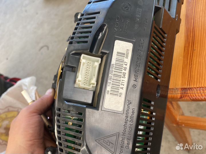 Приборная панель Мерседес W211