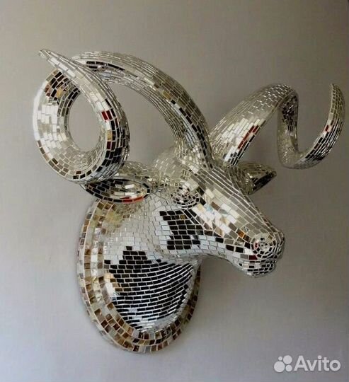 Изделия под заказ из зеркальной мозаики