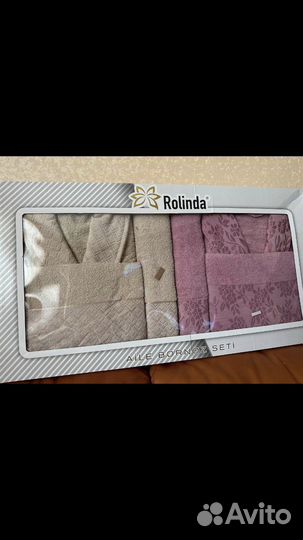 Махровый халат(комплект)