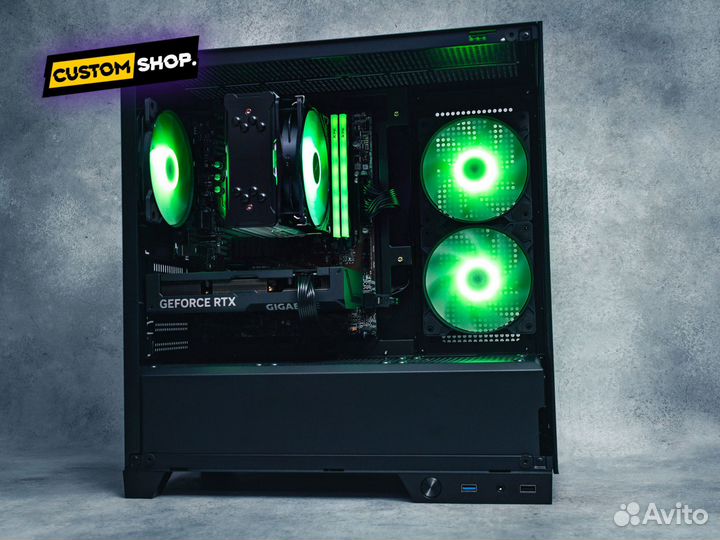 Новый Игровой пк R5 5600 + RTX 4060Ti