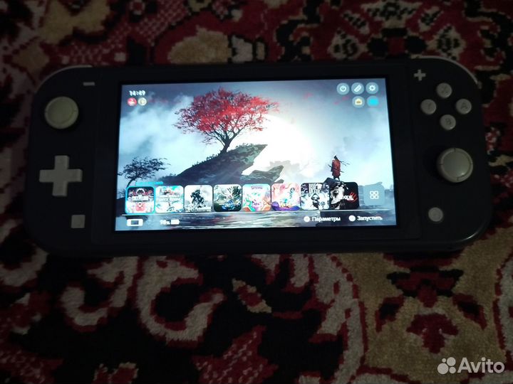 Nintendo switch lite 2019 прошитая чипом